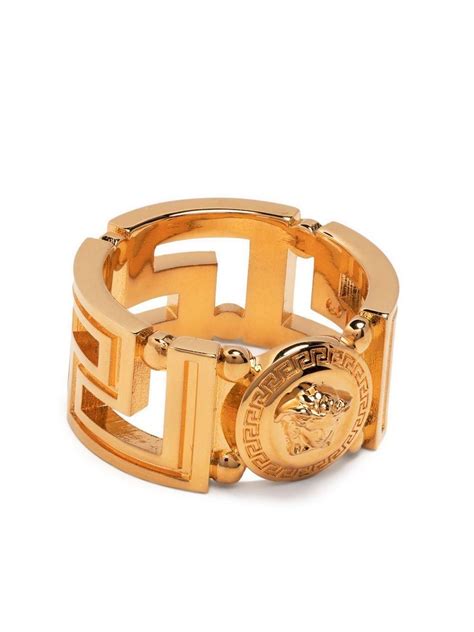 versace ring heren zilver|versace ring heren.